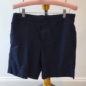 Under Armour Blue Flat Front Shorts